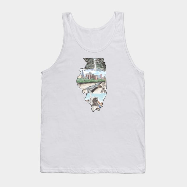 Illinois Tank Top by TwoBroads